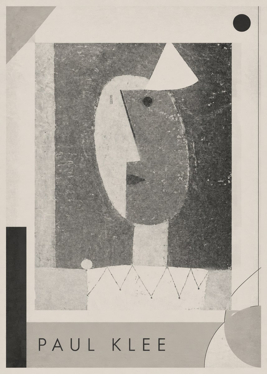 Paul Klee The Clown No1 - Plakát