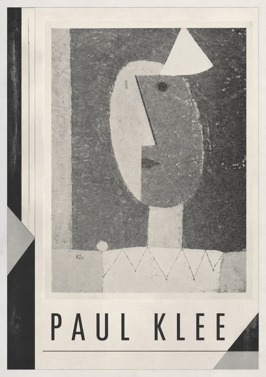 Paul Klee The Clown No3 - Plakát