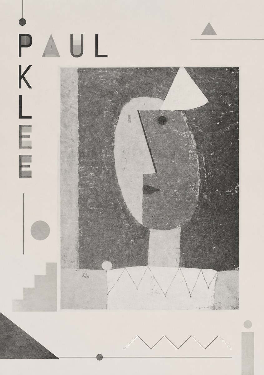 Paul Klee The Clown No4 - Plakát
