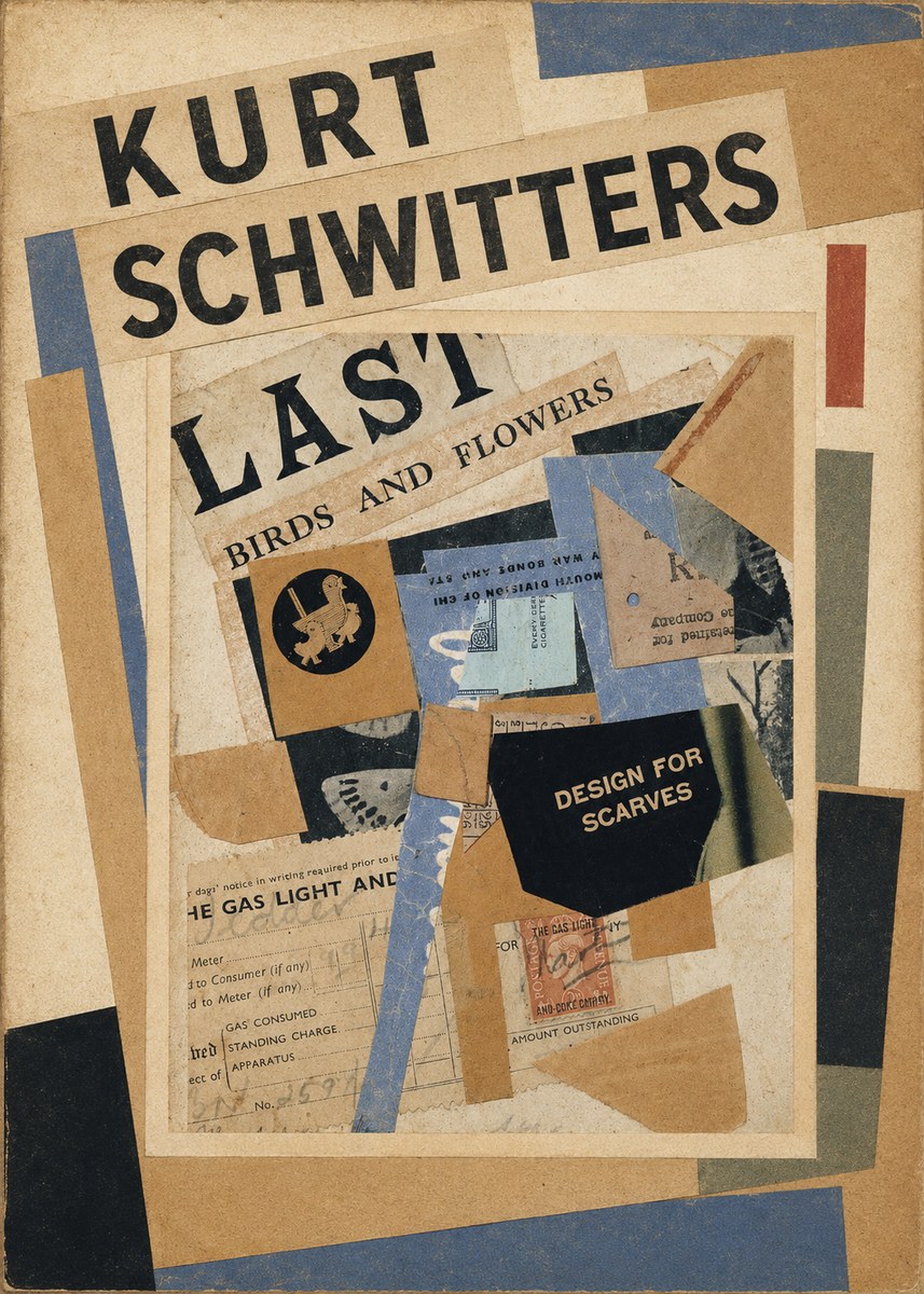 Kurt Schwitters Last Birds and Flowers No1 - Plakát