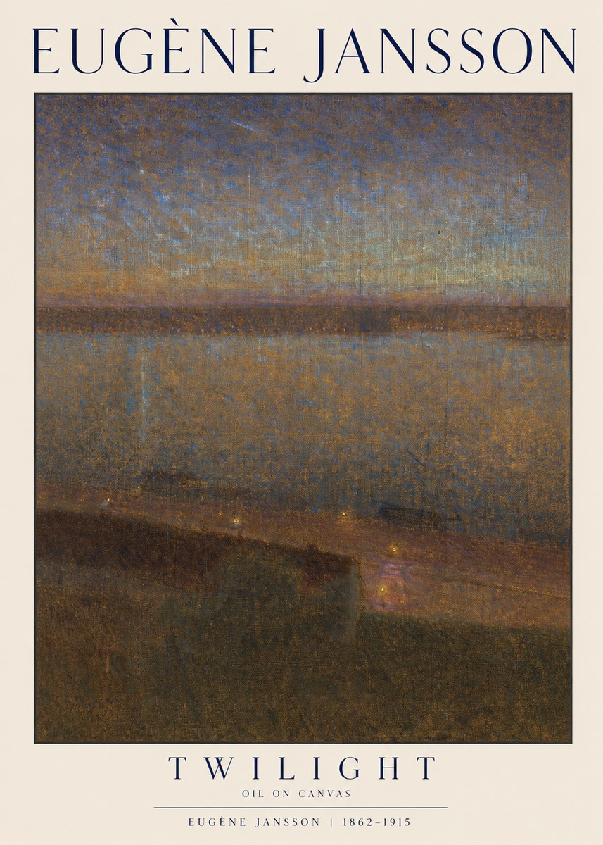 Eugène Jansson Twilight No1 - Plakát