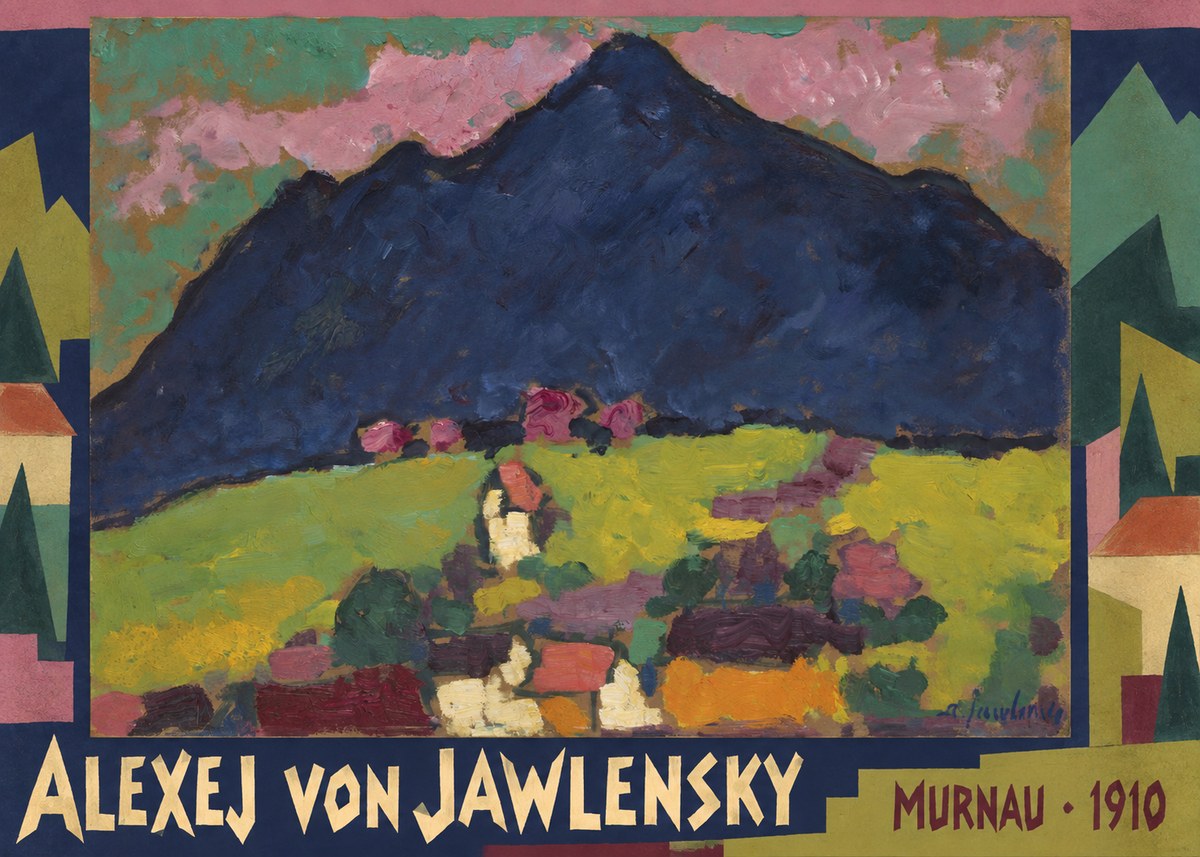 Alexej von Jawlensky Murnau No3 - Plakát
