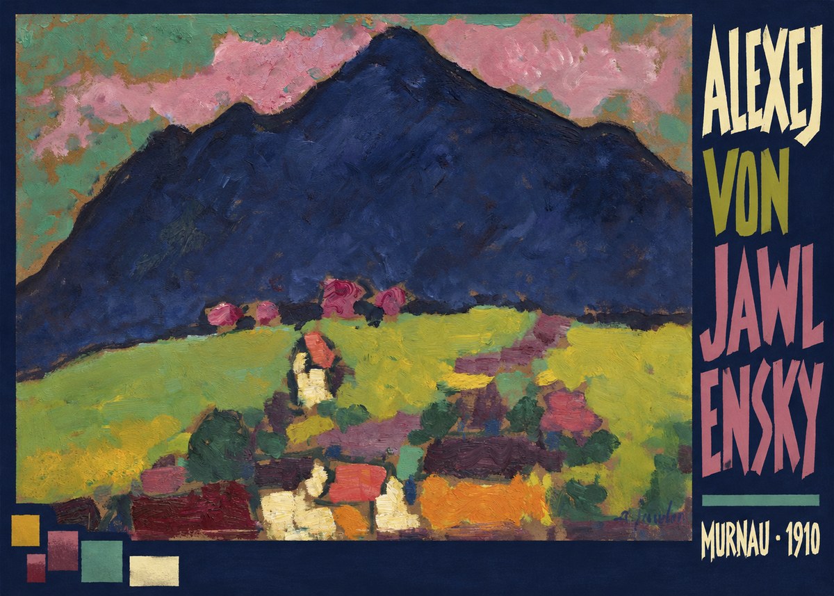 Alexej von Jawlensky Murnau No4 - Plakát