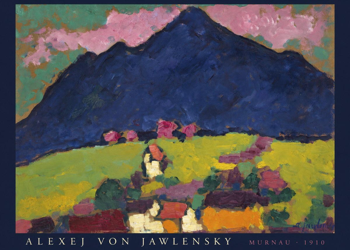 Alexej von Jawlensky Murnau No6 - Plakát