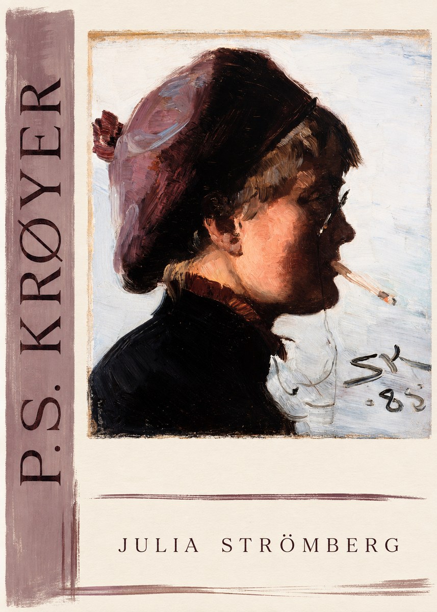 P.S. Krøyer Julia Strömberg No2 - Plakát