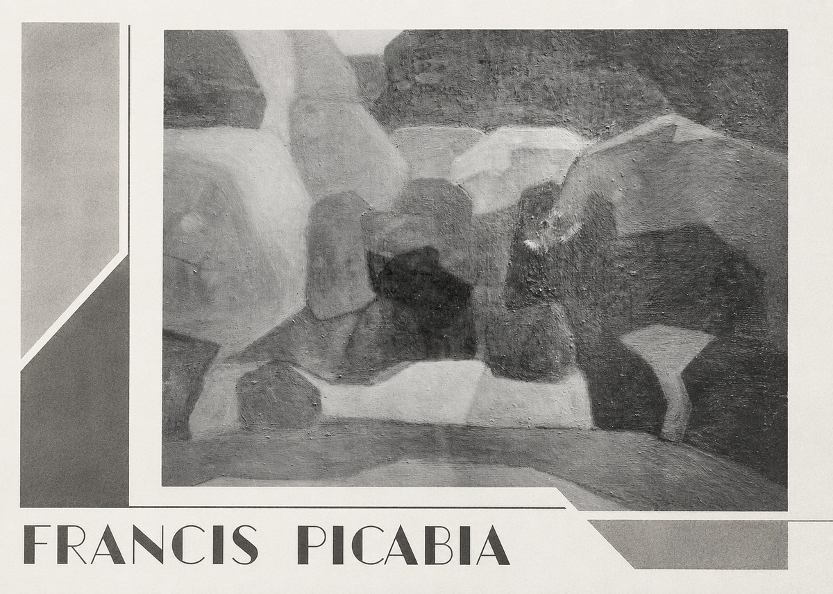 Francis Picabia Geometric Forms No3 - Plakát