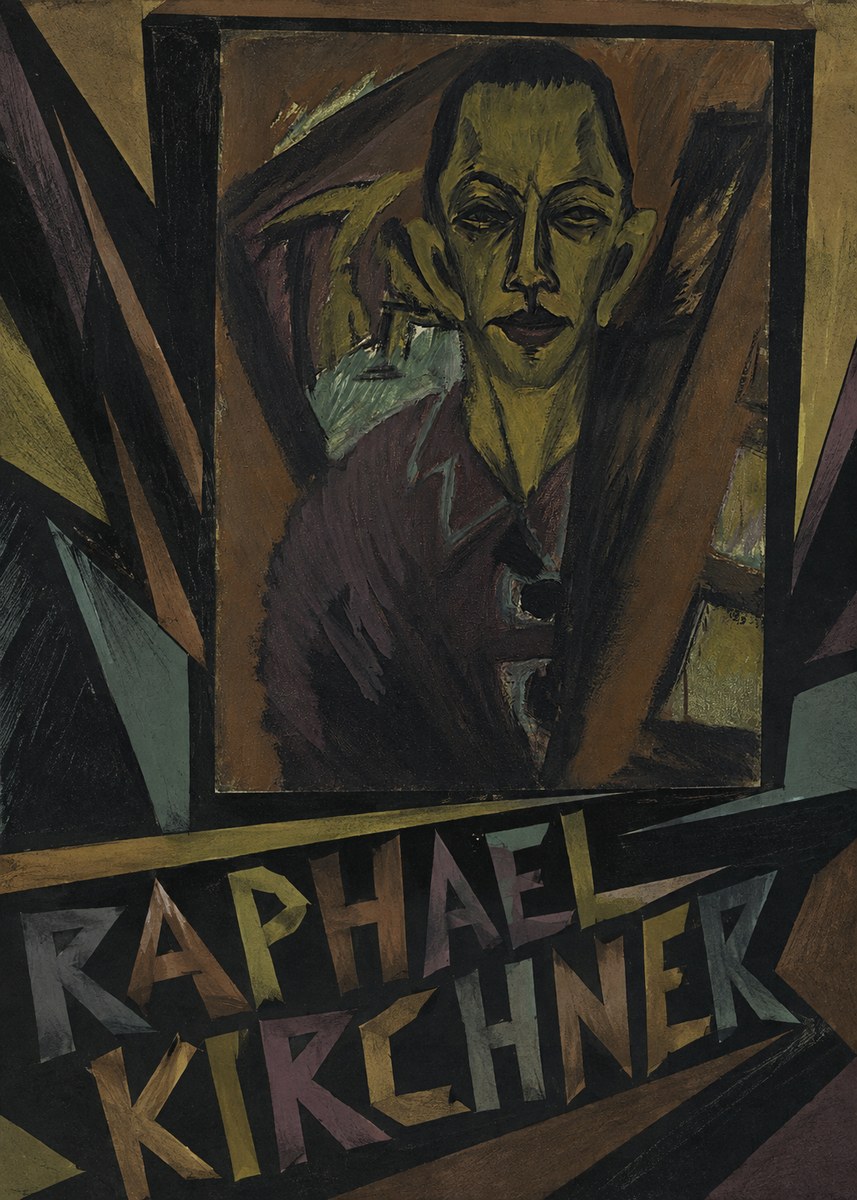 Raphael Kirchner Self-portrait No4 - Plakát