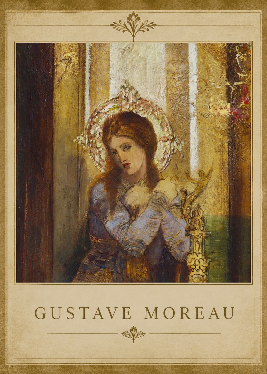 Gustave Moreau Salome II No1 - Plakát