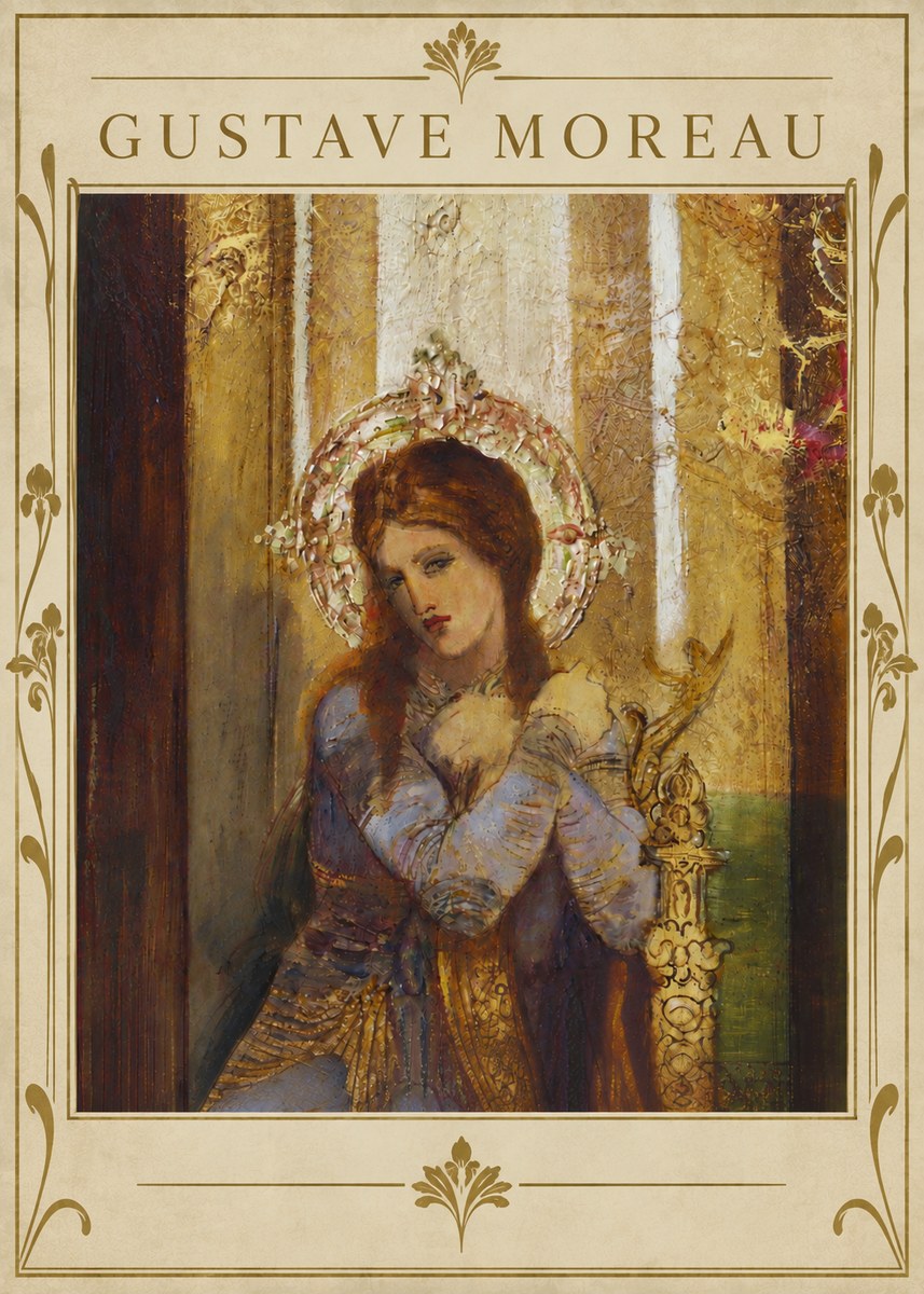 Gustave Moreau Salome II No5 - Plakát