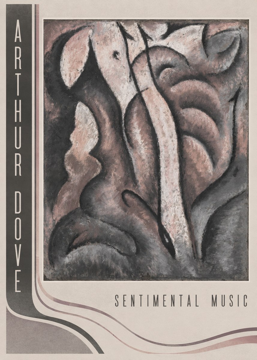 Arthur Dove Sentimental Music II No2 - Plakát
