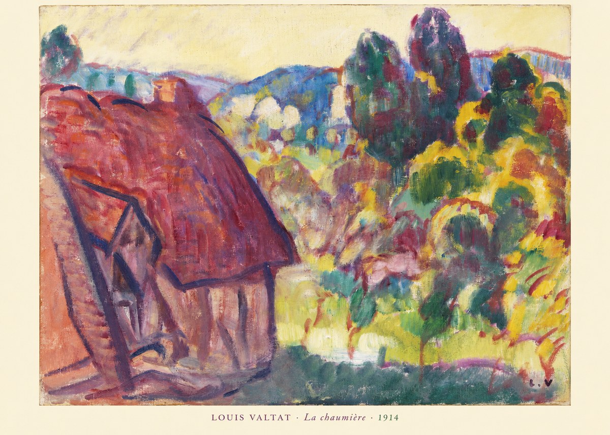Louis Valtat La Chaumière No5 - Plakát