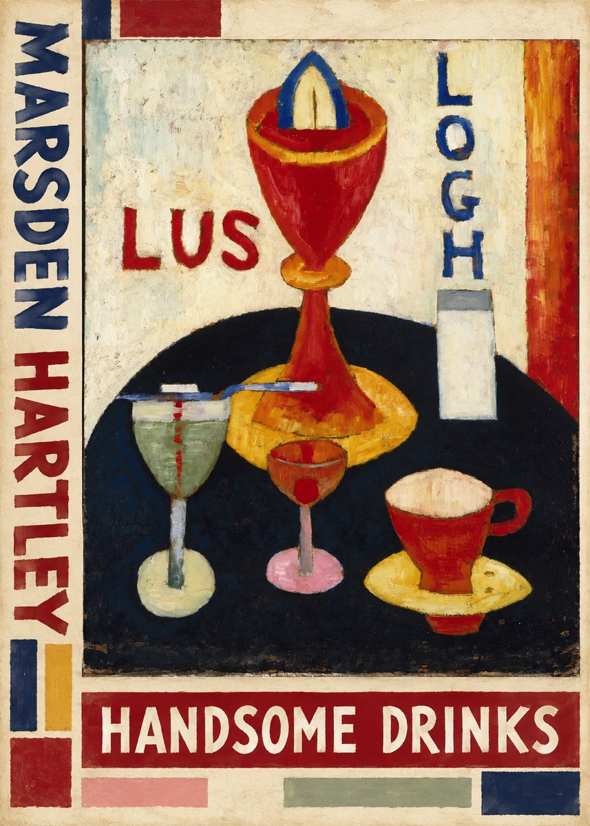Marsden Hartley Handsome Drinks No2 - Plakát