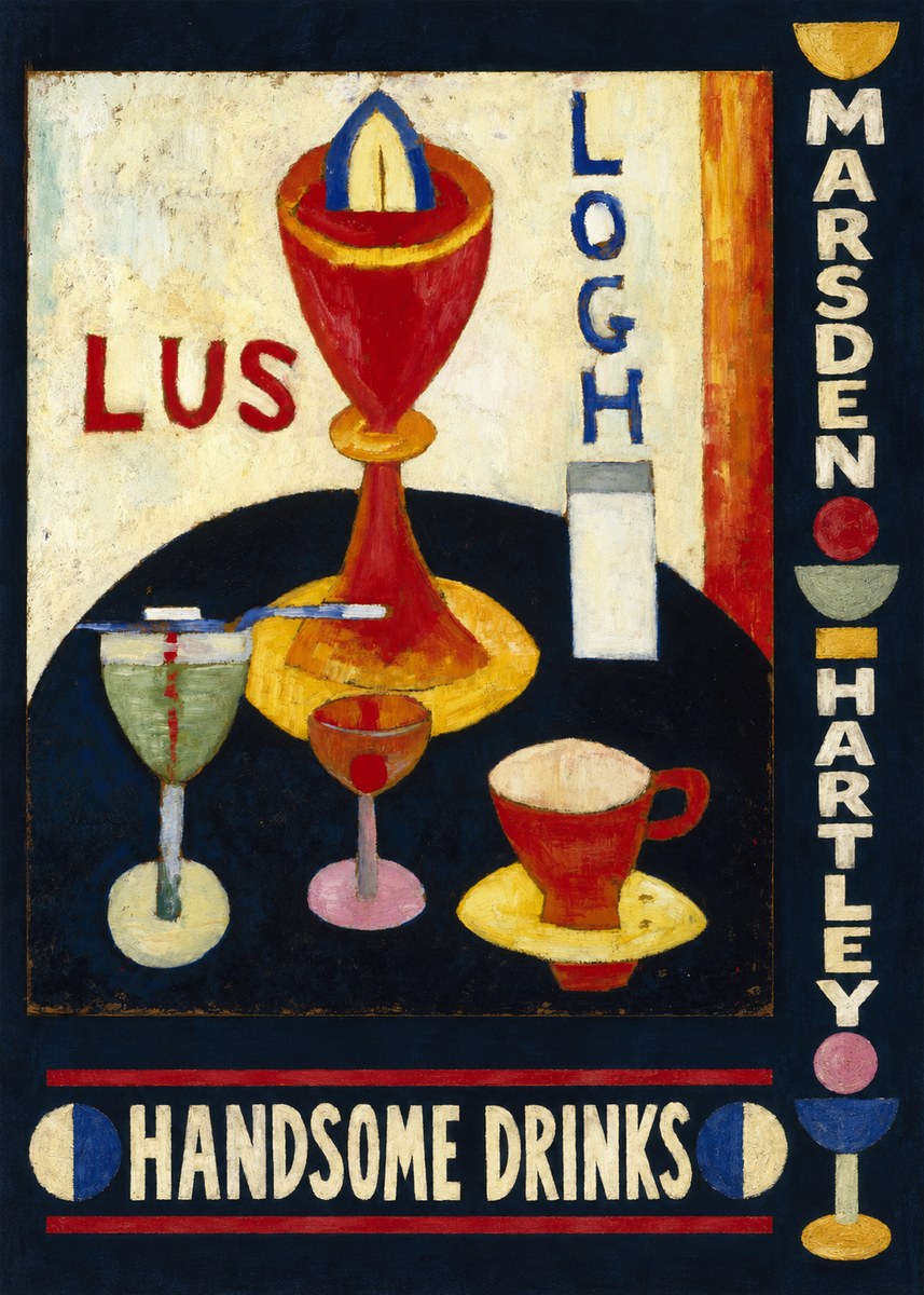 Marsden Hartley Handsome Drinks No5 - Plakát