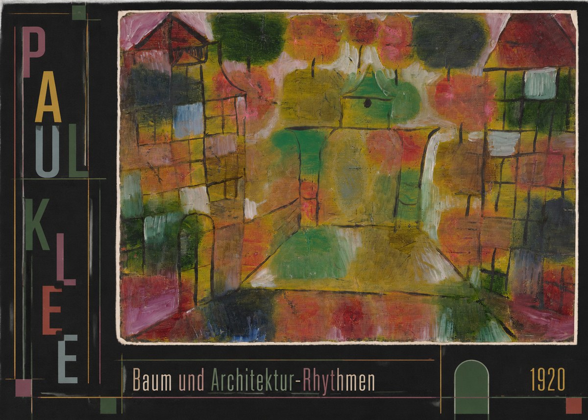 Paul Klee Baum Und Architektur-rhythmen No3 - Plakát