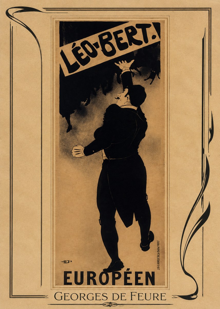 Georges de Feure Léo-bert! II No1 - Plakát