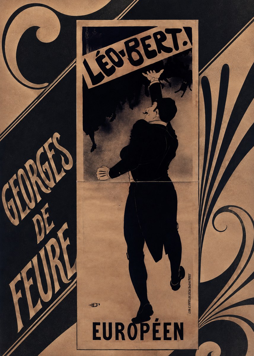Georges de Feure Léo-bert! II No2 - Plakát