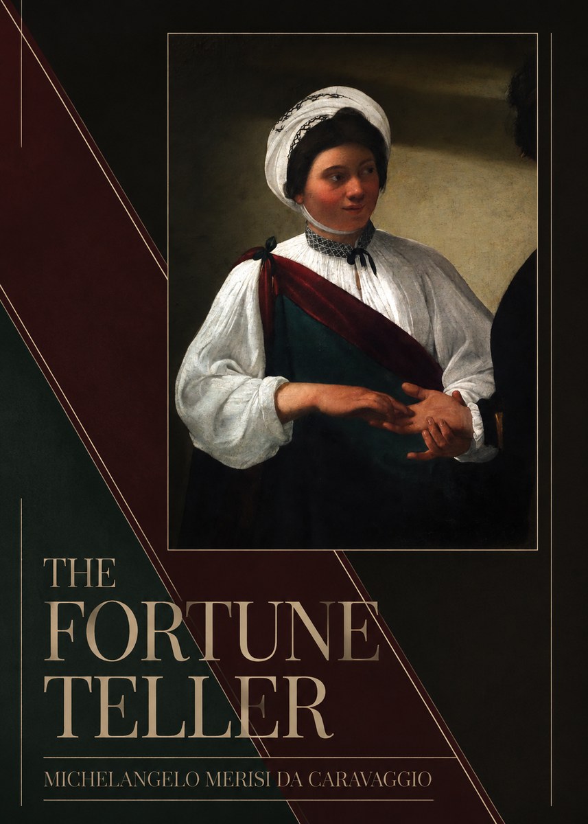 Michelangelo Merisi da Caravaggio The Fortune Teller IV No4 - Plakát