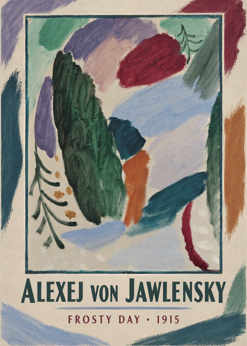 Alexej von Jawlensky Frosty Day No1 - Plakát
