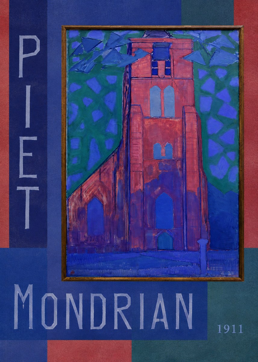 Piet Mondrian Brouwerij S.s. Schoen No2 - Plakát