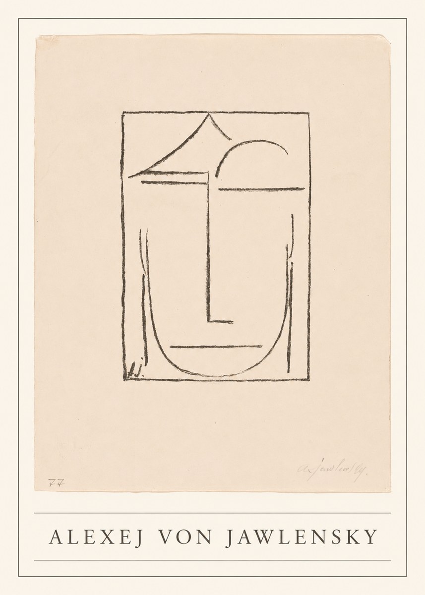 Alexej von Jawlensky Abstract Head No5 - Plakát