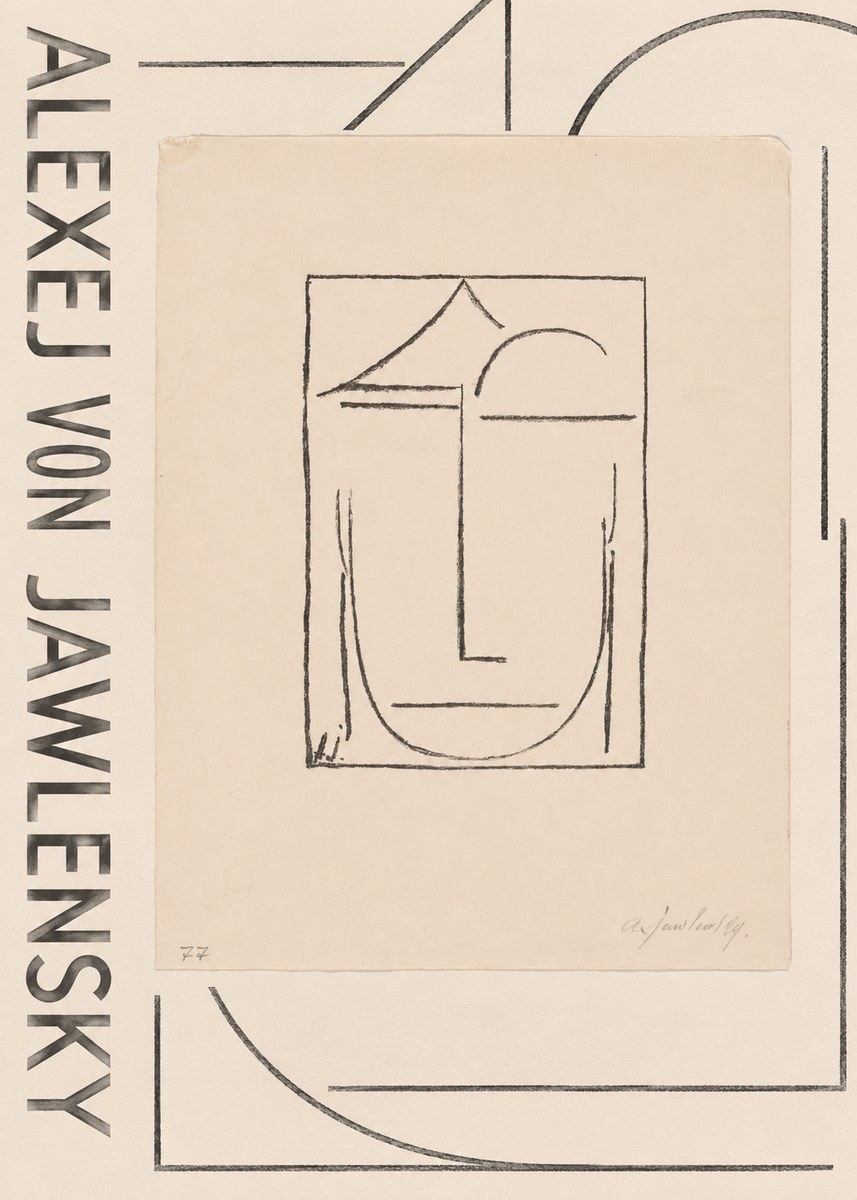 Alexej von Jawlensky Abstract Head No6 - Plakát