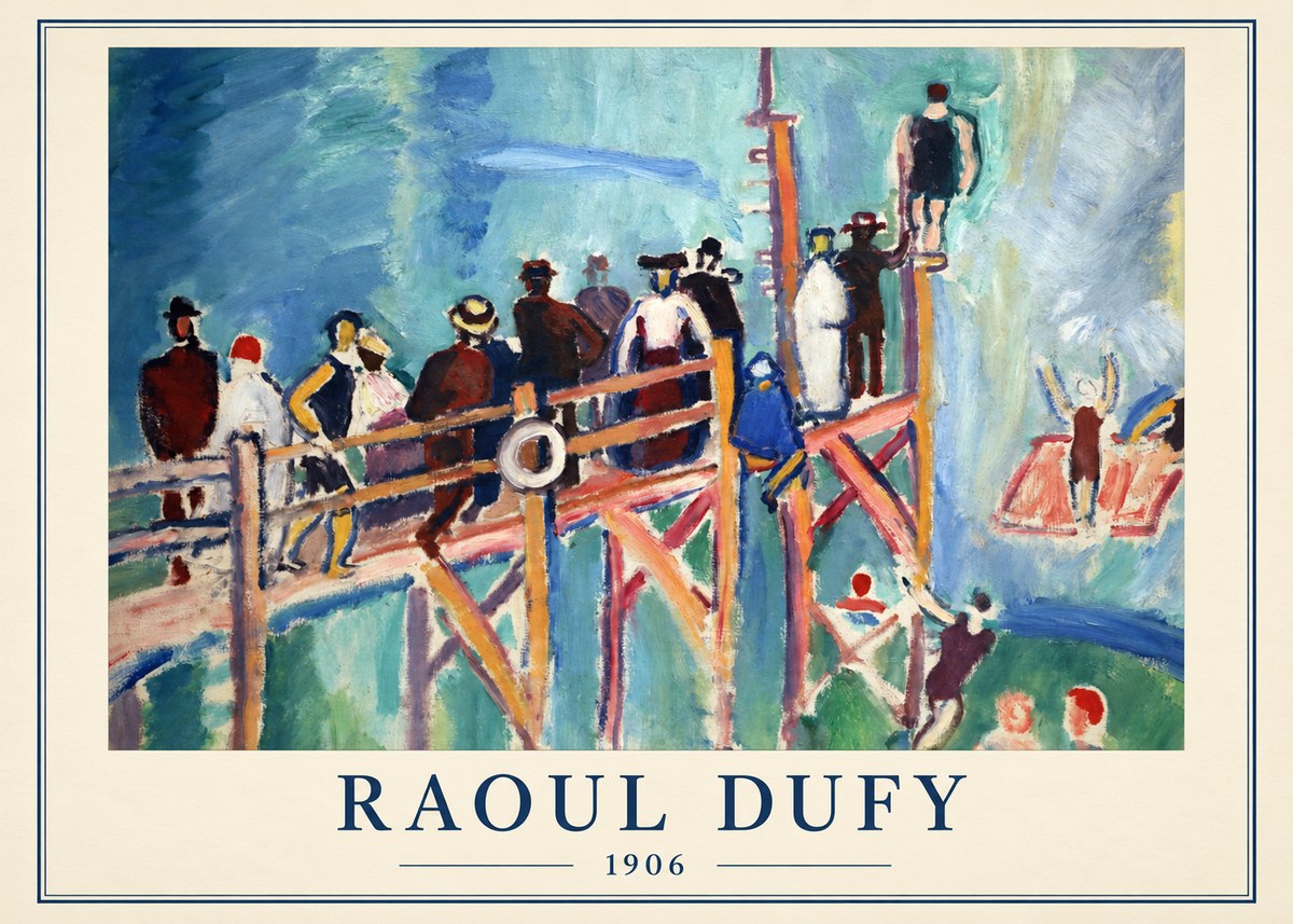 Raoul Dufy Raoul Dufy 1906 No2 - Plakát