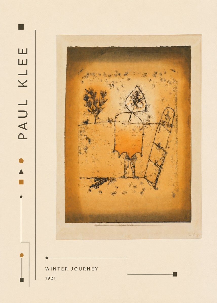 Paul Klee Winter Journey No2 - Plakát