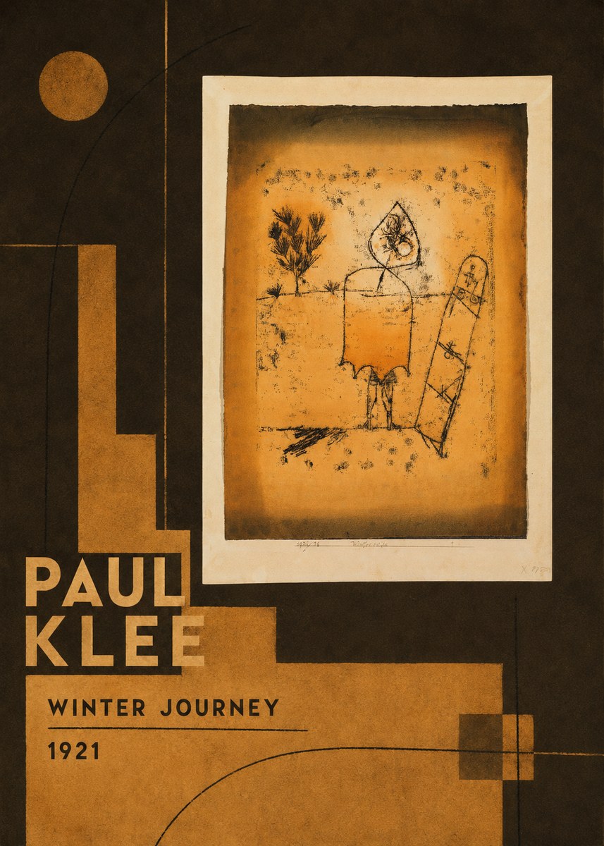 Paul Klee Winter Journey No6 - Plakát
