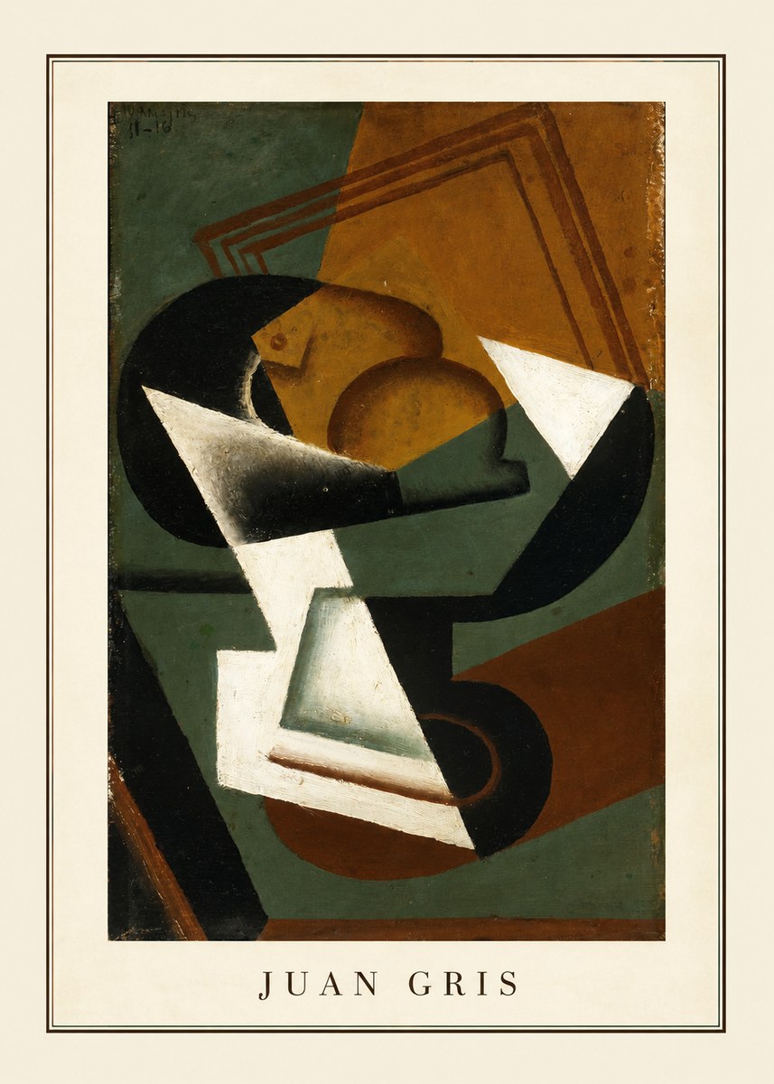 Juan Gris Nature Morte No3 - Plakát