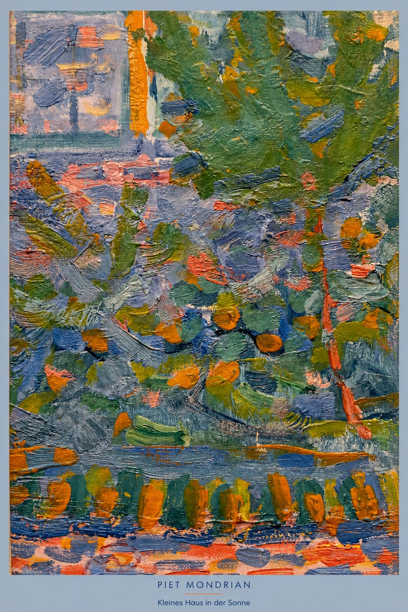 Piet Mondrian Kleines Haus in Der Sonne III No6 - Plakát