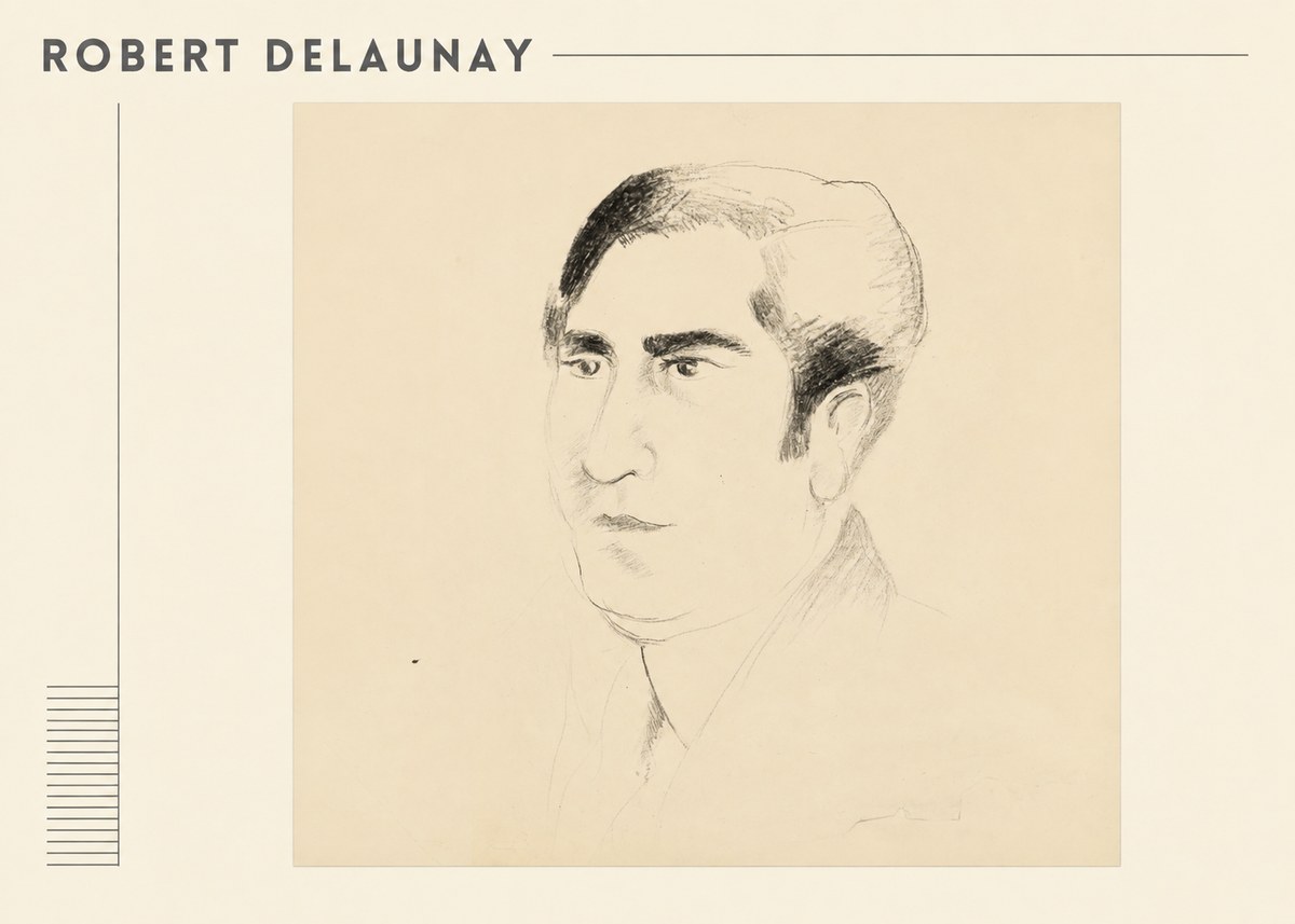 Robert Delaunay Robert Delaunay V No1 - Plakát