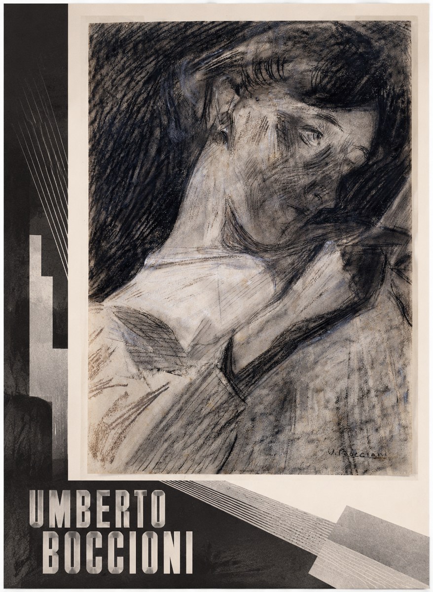 Umberto Boccioni Figure Study II No4 - Plakát
