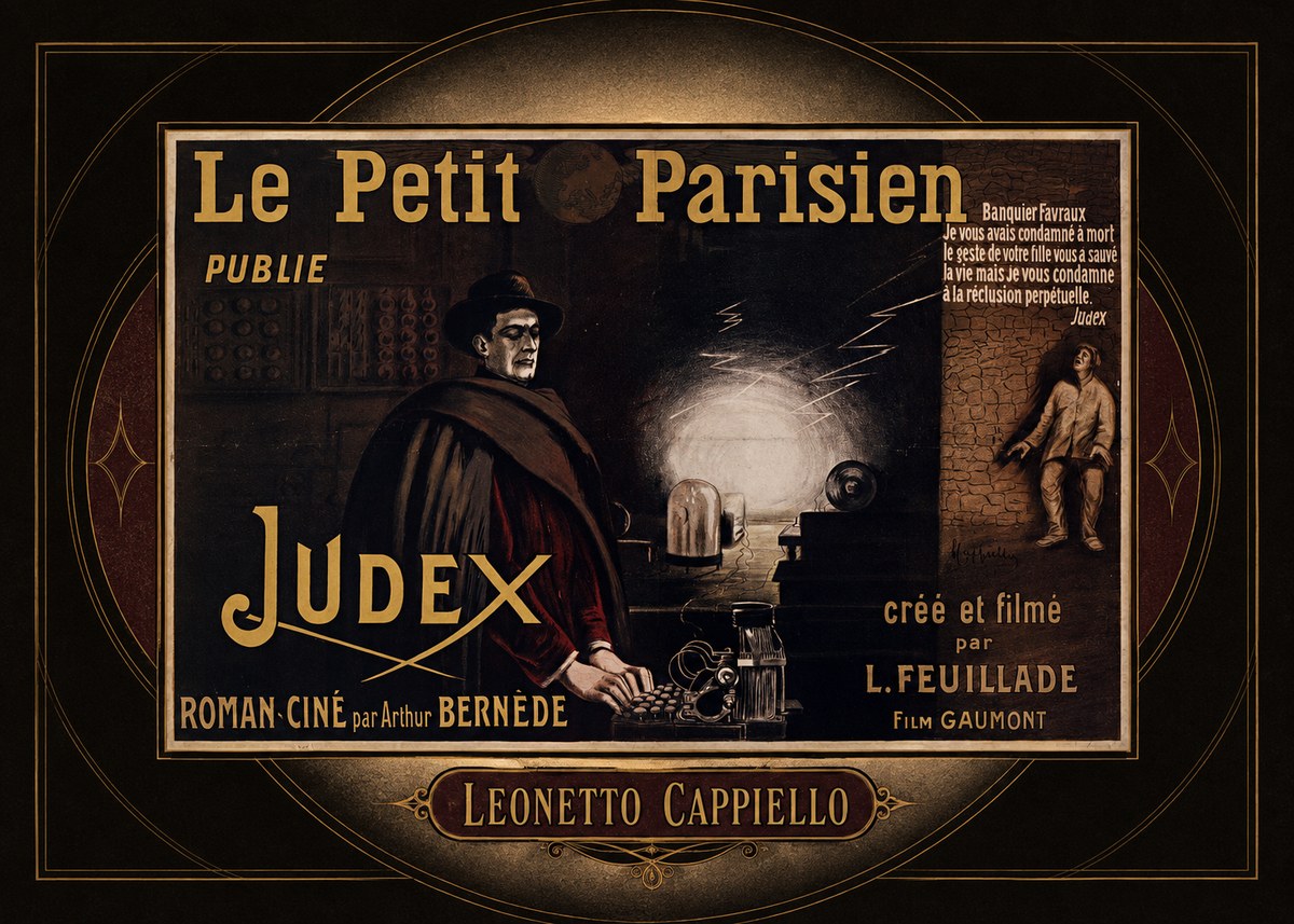 Leonetto Cappiello Judex No4 - Plakát
