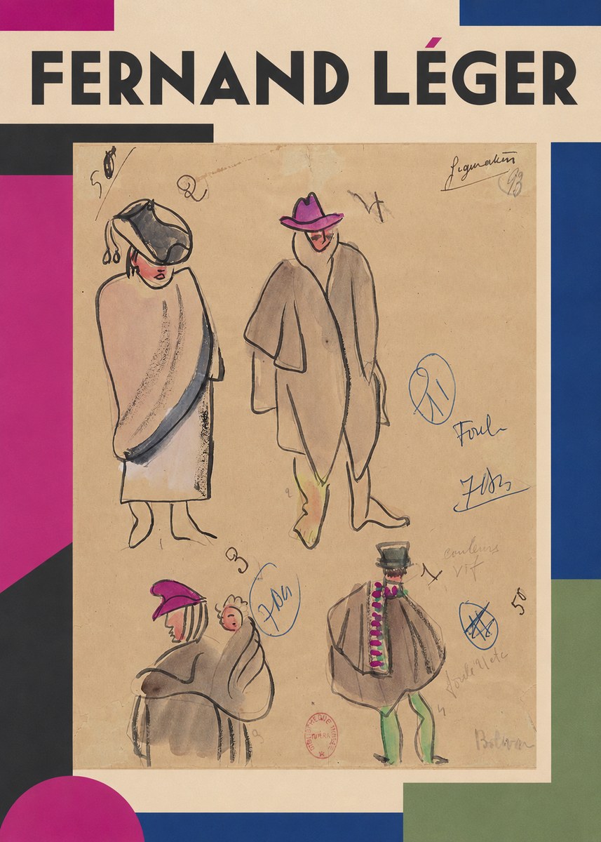 Fernand Léger Pygmalion No1 - Plakát