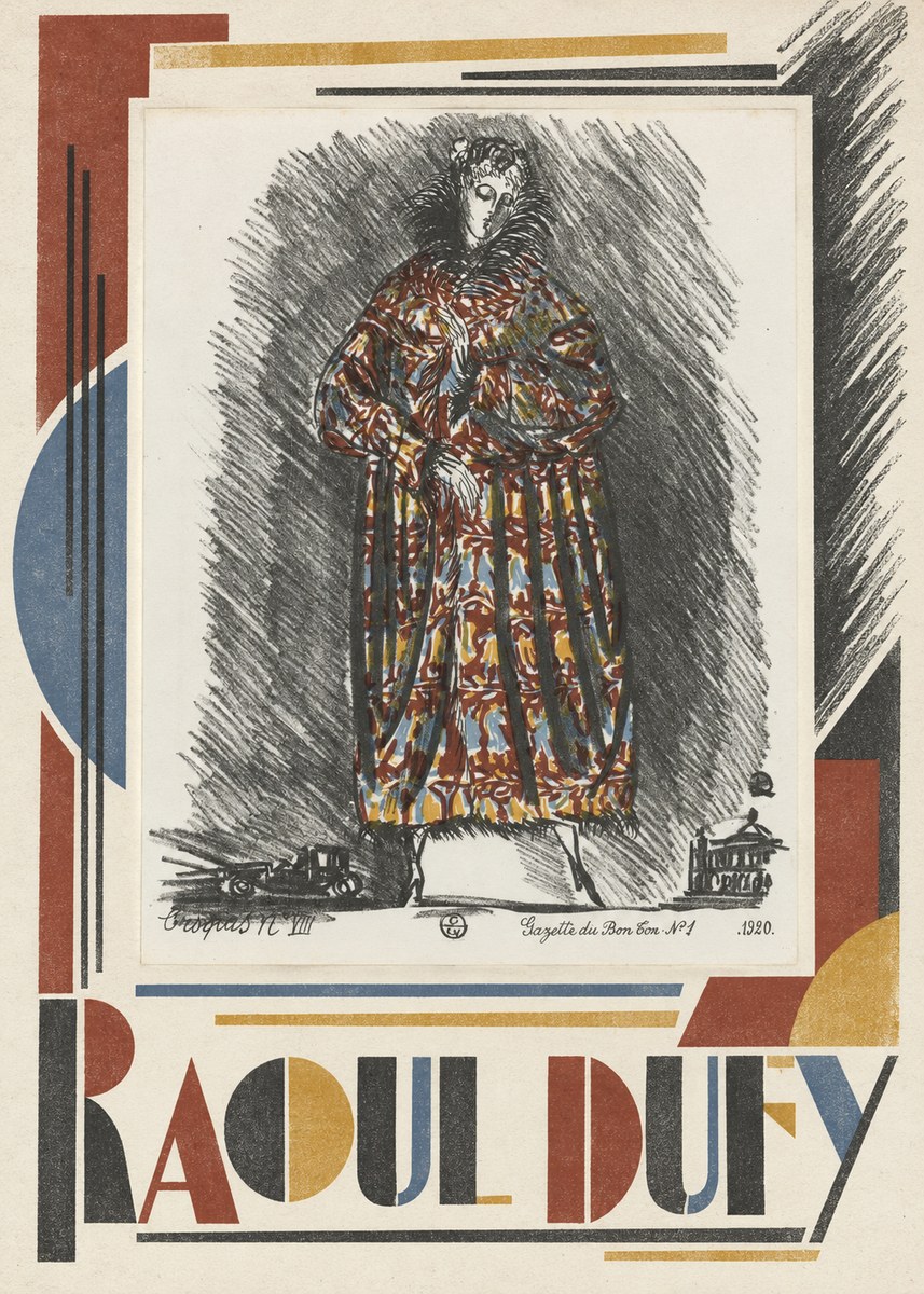 Raoul Dufy Croquis N. Viii No2 - Plakát