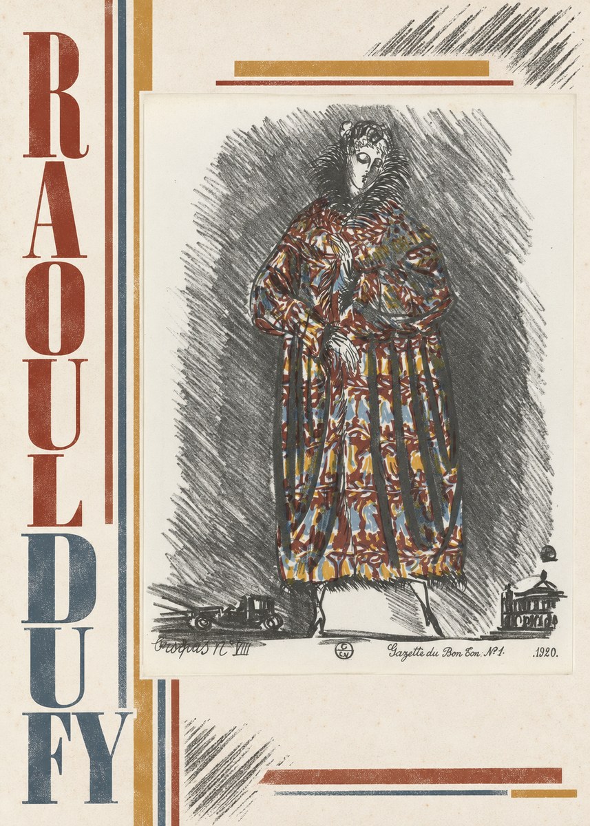 Raoul Dufy Croquis N. Viii No3 - Plakát