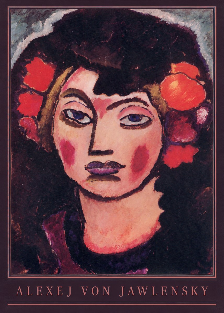 Alexej von Jawlensky Portrait of a Woman No3 - Plakát