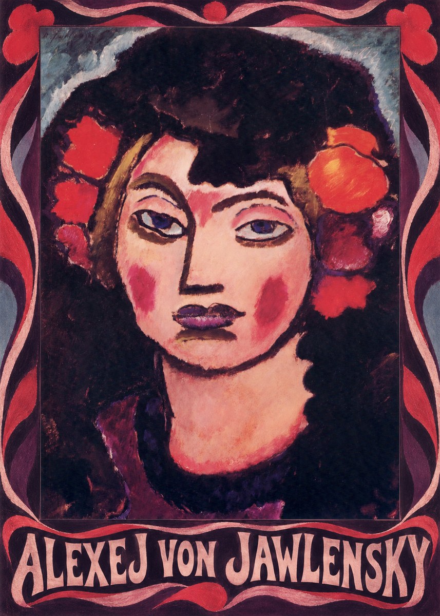 Alexej von Jawlensky Portrait of a Woman No6 - Plakát