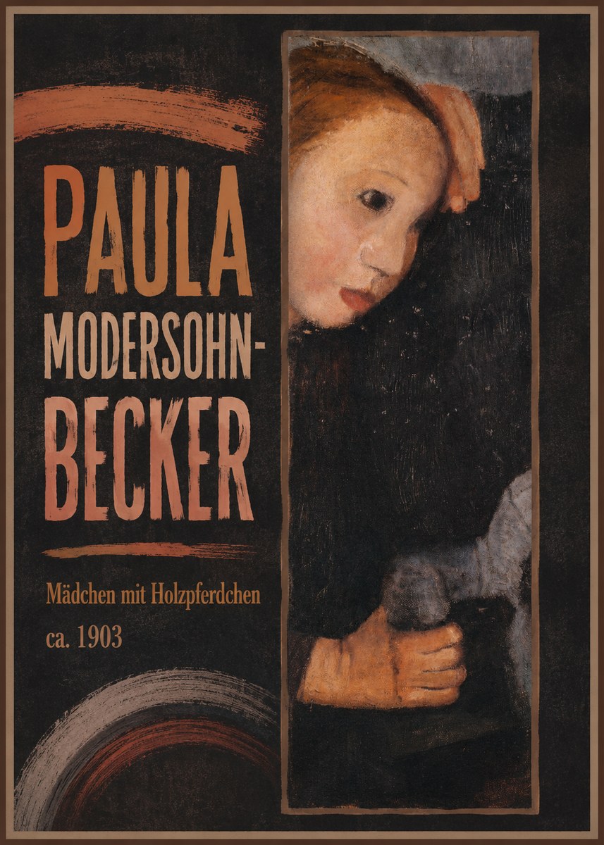 Paula Modersohn-Becker Mädchen Mit Holzpferdchen No3 - Plakát