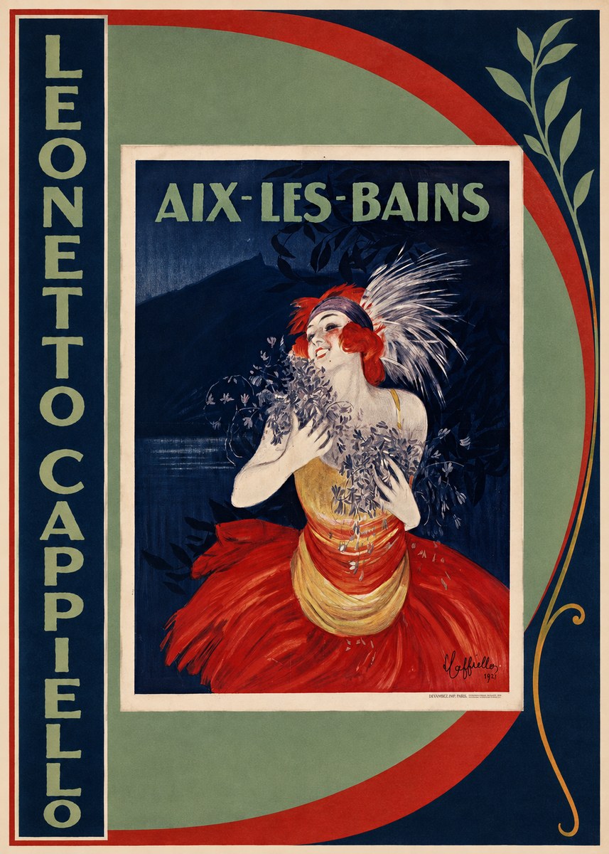 Leonetto Cappiello Aix-les-bains No4 - Plakát