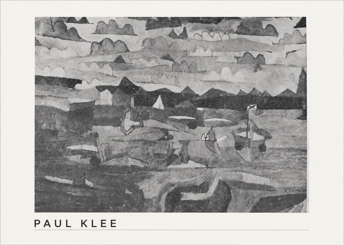 Paul Klee Coastal Landscape No1 - Plakát
