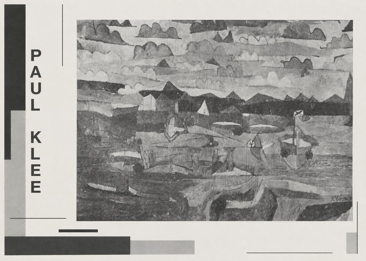 Paul Klee Coastal Landscape No2 - Plakát