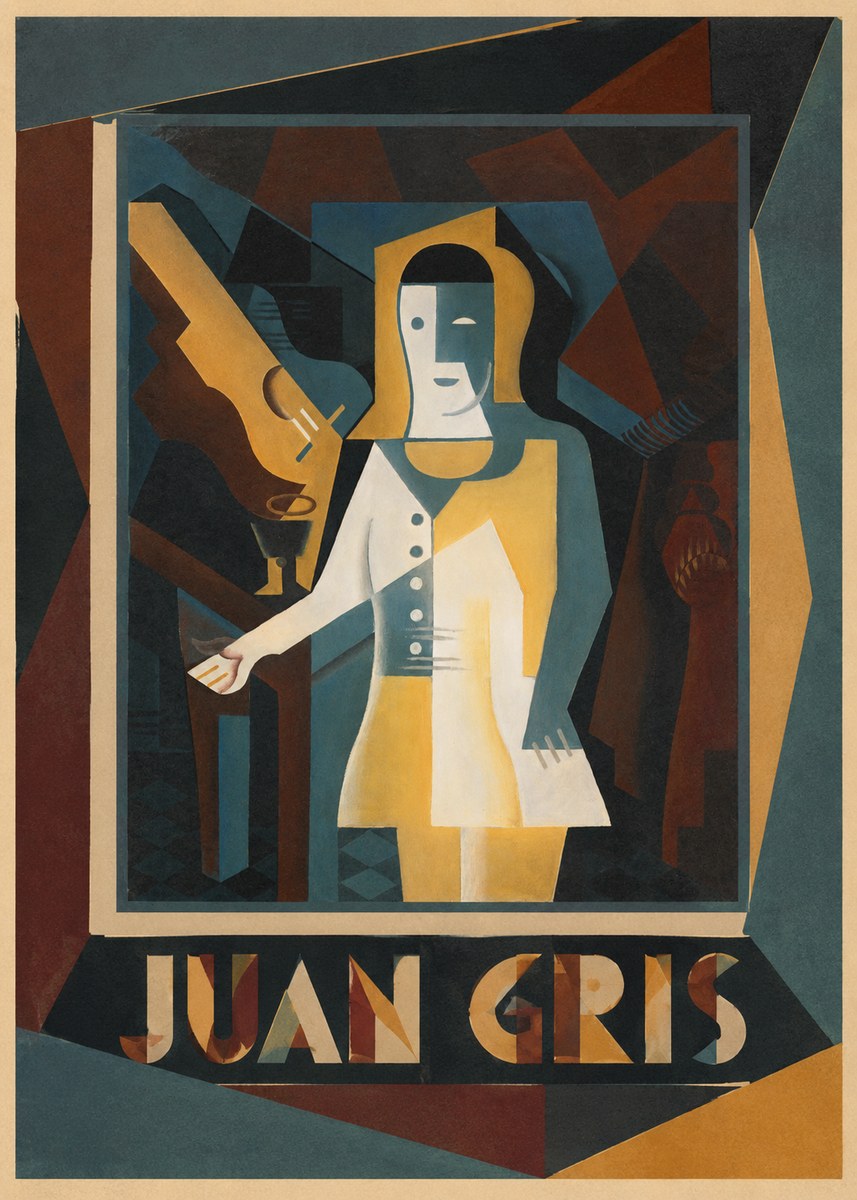 Juan Gris Juan Gris II No1 - Plakát