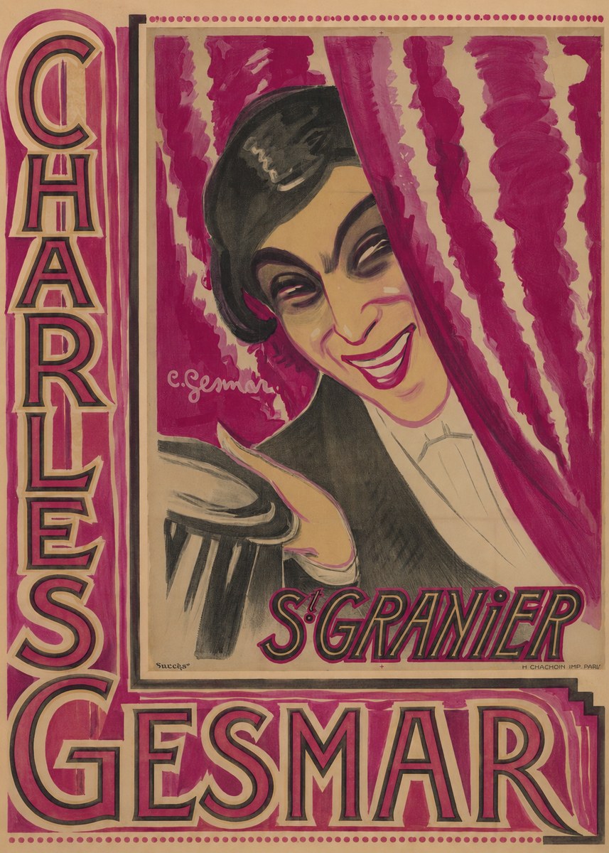 Charles Gesmar S! Granier II No6 - Plakát