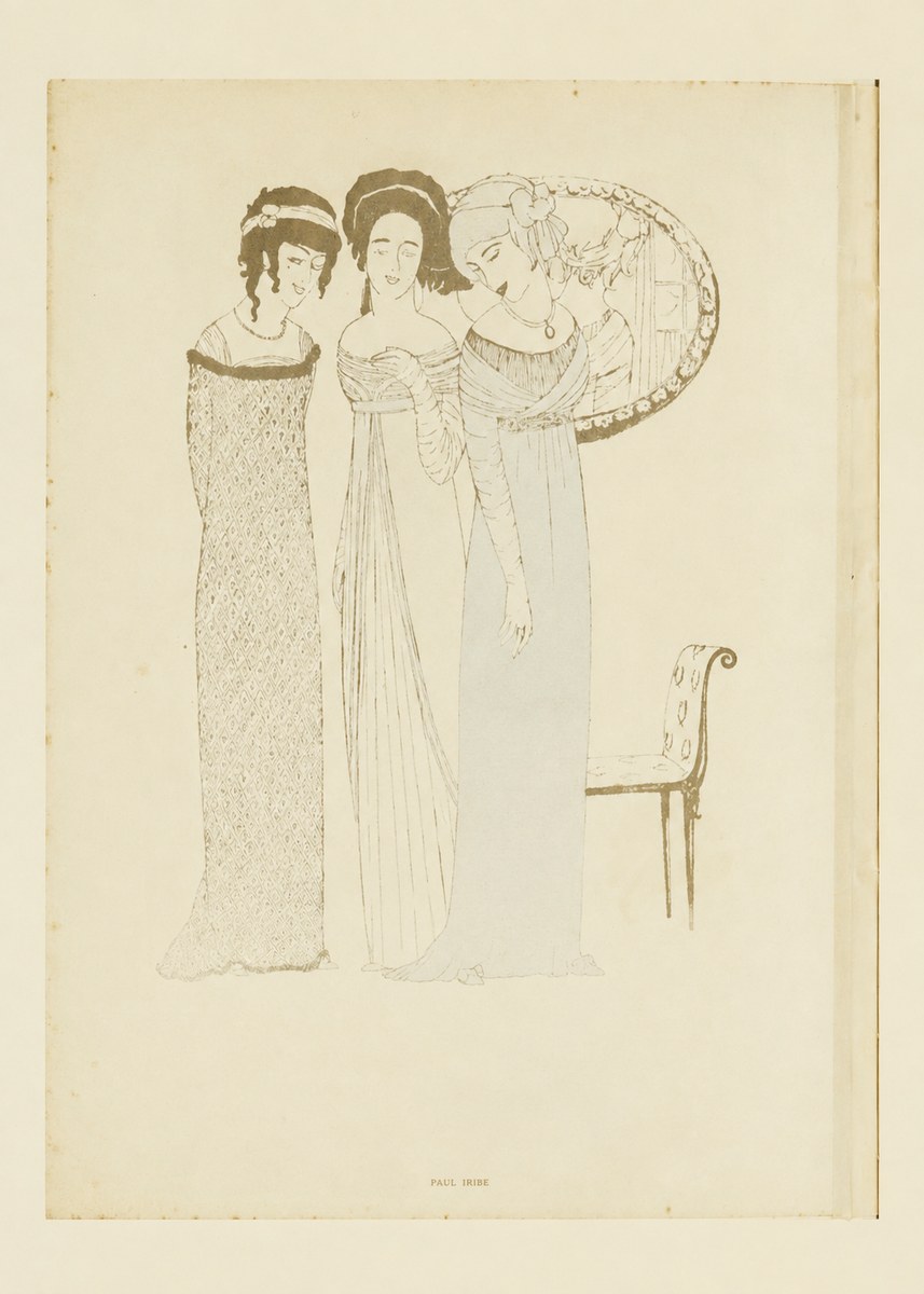 Paul Iribe Elegant Figures No5 - Plakát