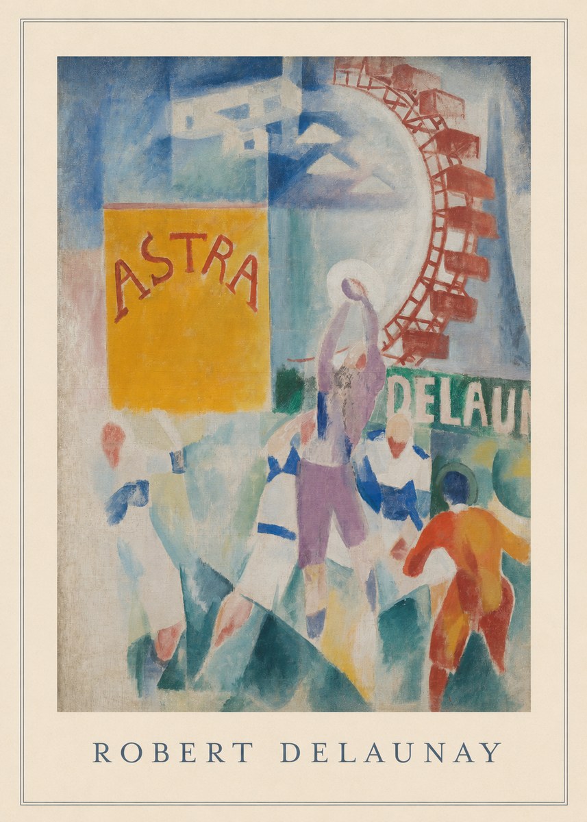 Robert Delaunay Poster for Astra No4 - Plakát