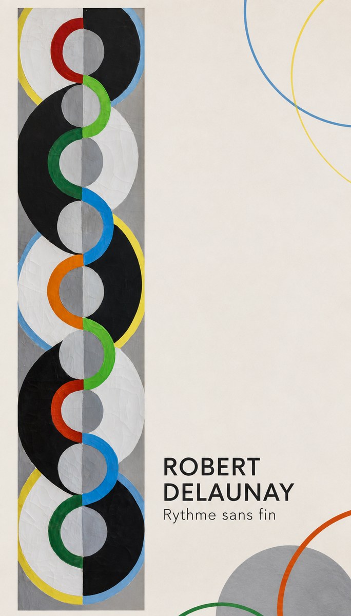 Robert Delaunay Rythme Sans Fin III No2 - Plakát