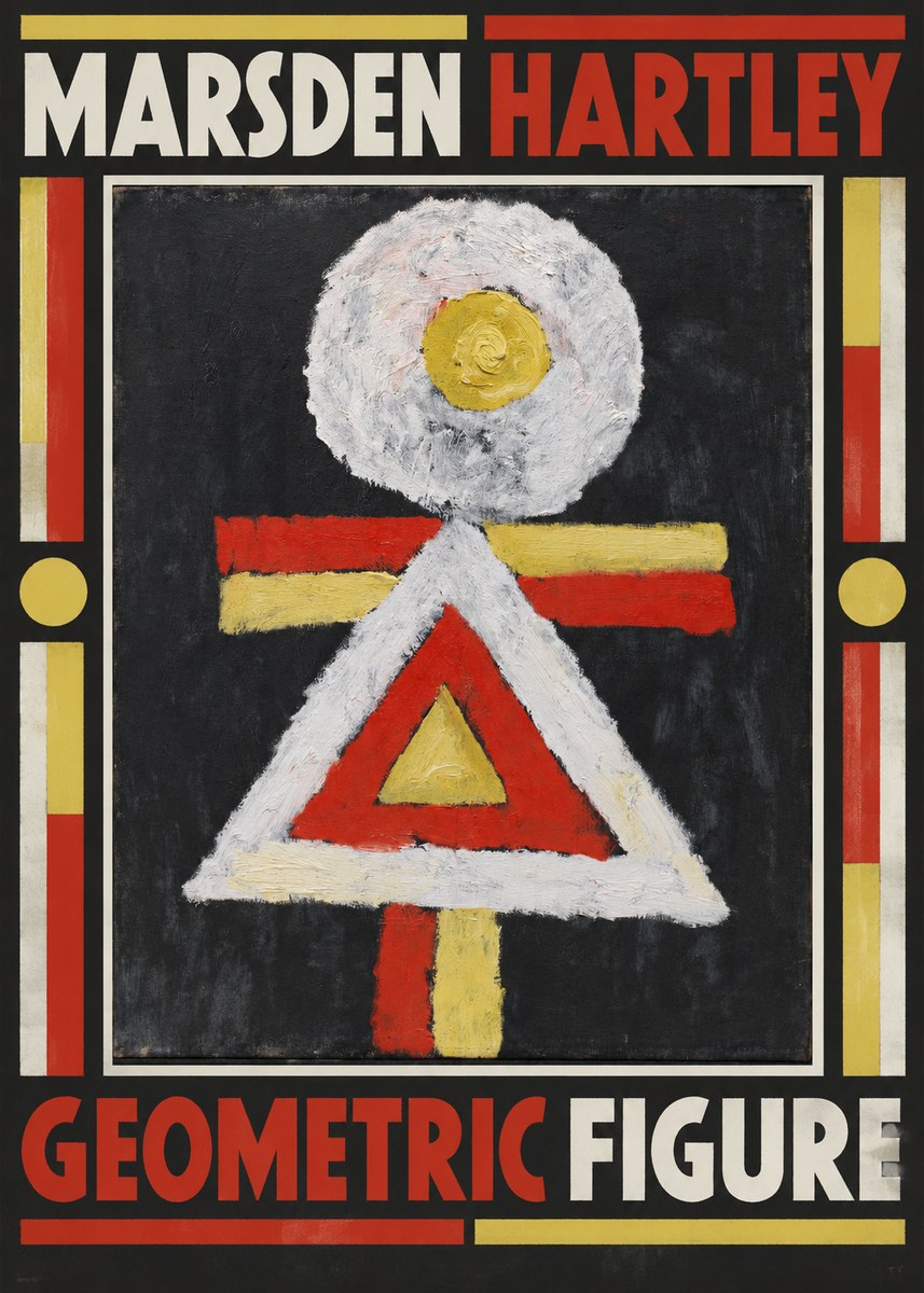 Marsden Hartley Geometric Figure No1 - Plakát
