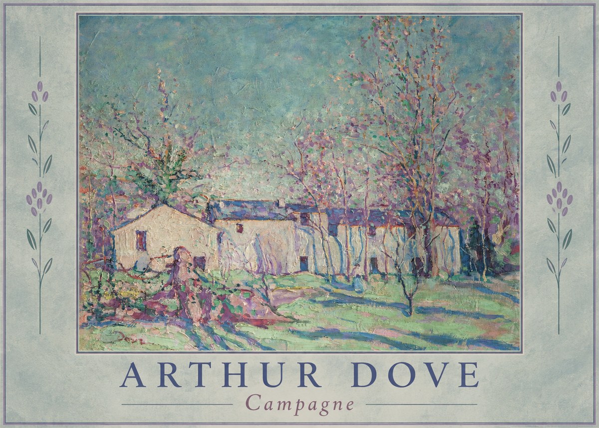 Arthur Dove Campagne No1 - Plakát
