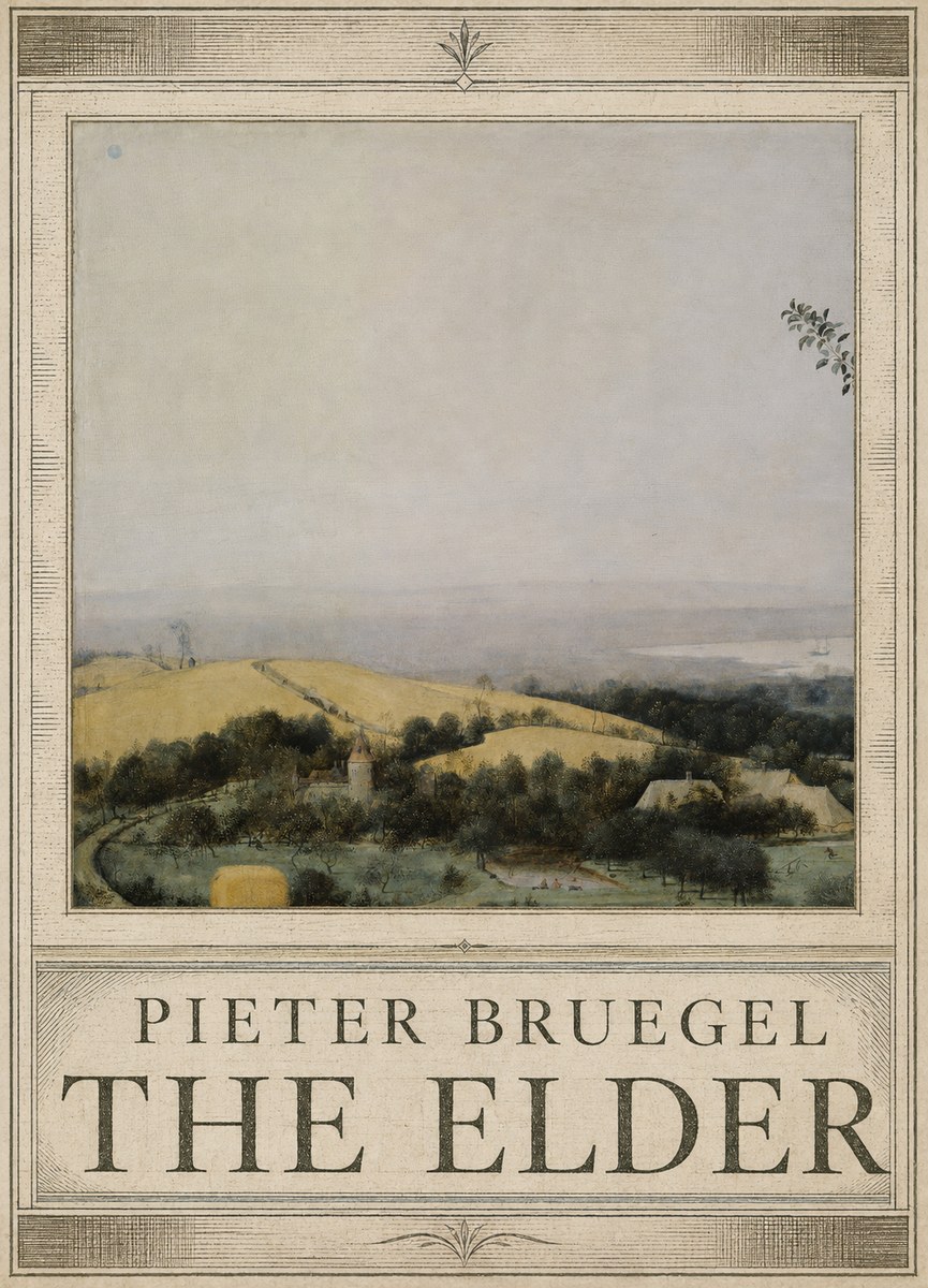 Pieter Bruegel The Harvesters VI No5 - Plakát